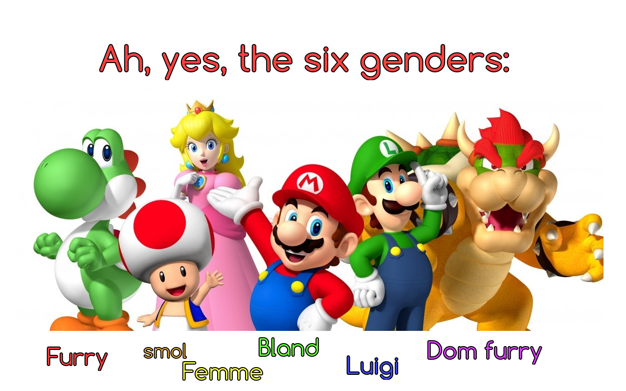 The Six Genders 
